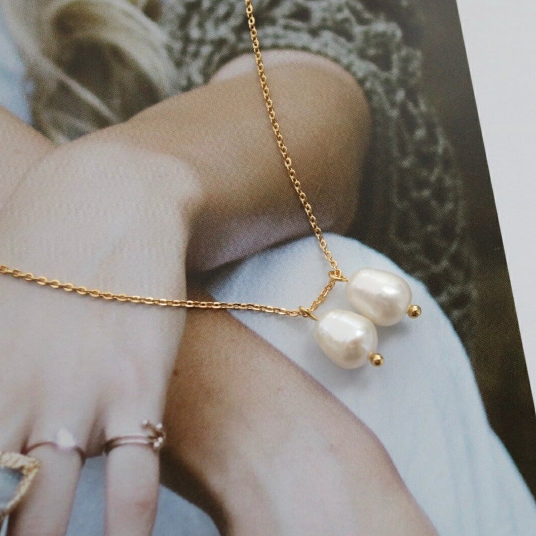 Isabella Necklace in Gold