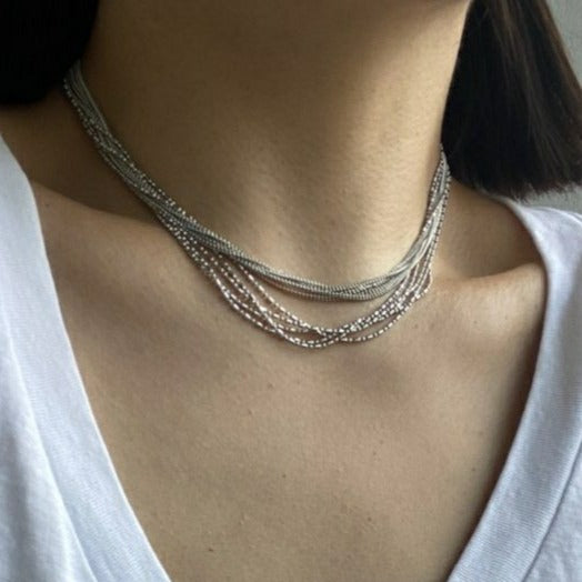 Lolita Necklace in Silver