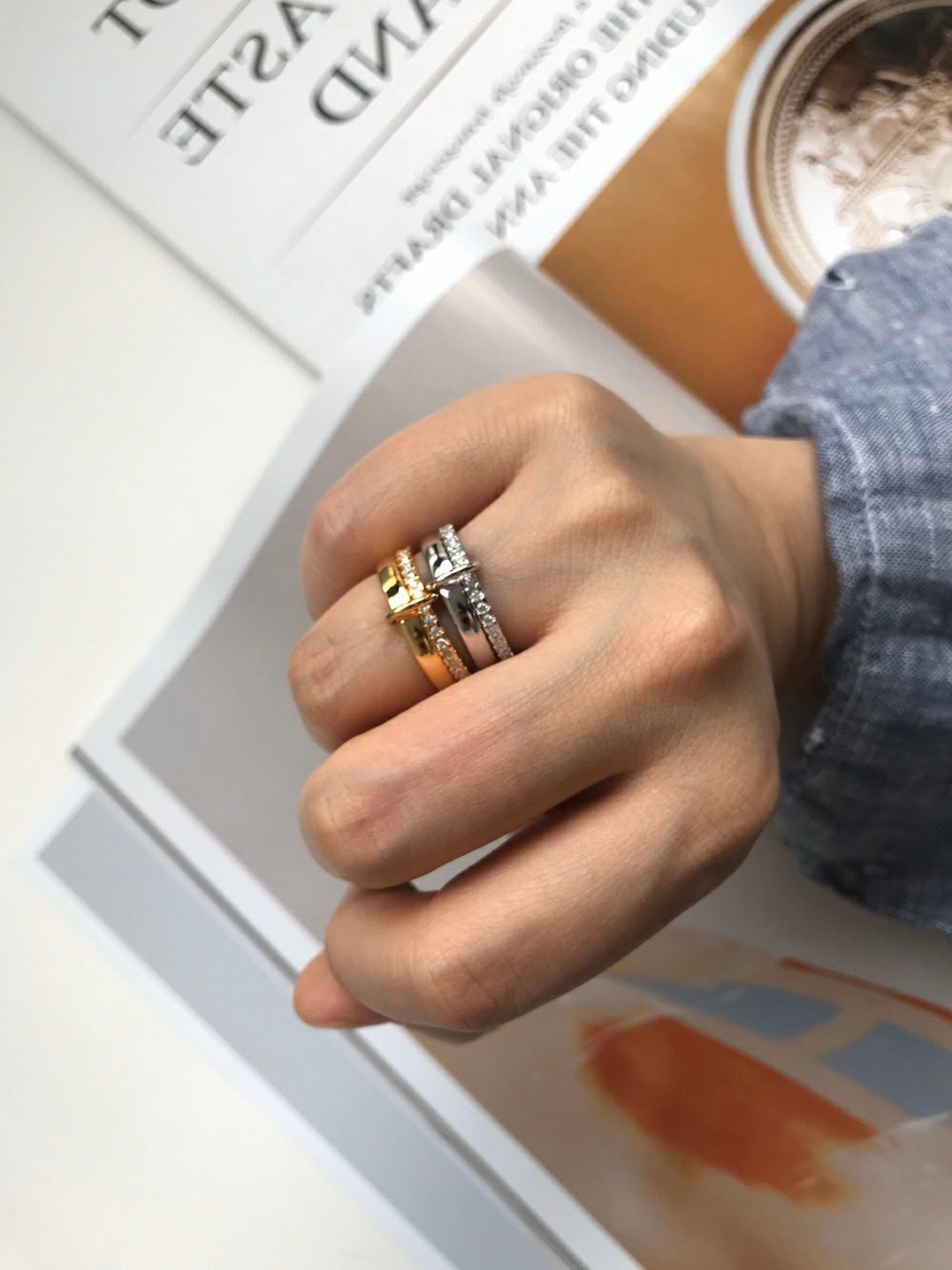 Kristy Ring in Silver