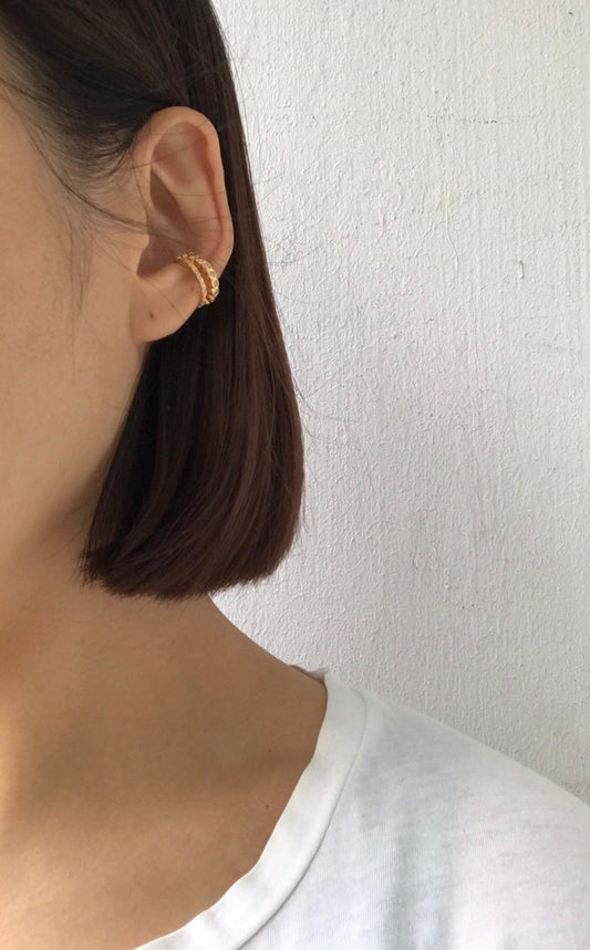 Kristy Ear Cuff in Gold
