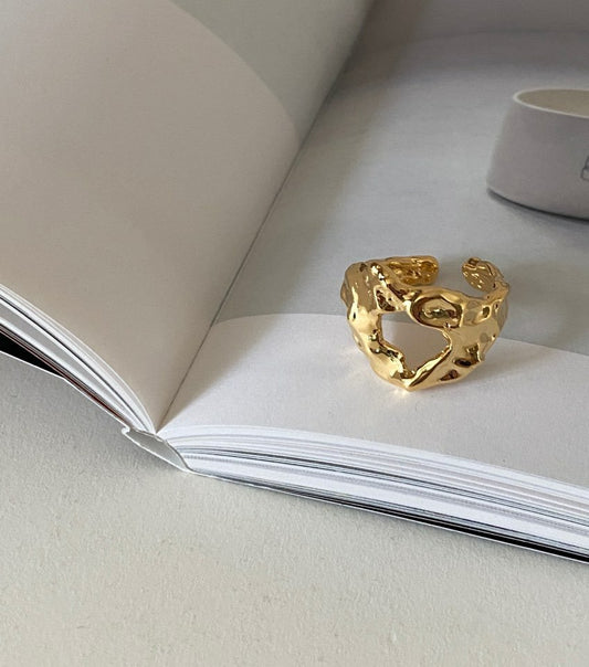 Tempo Ring in Gold