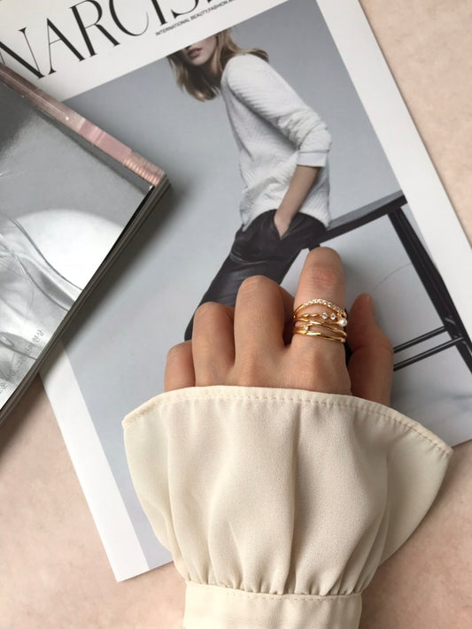 Keira Ring in Gold