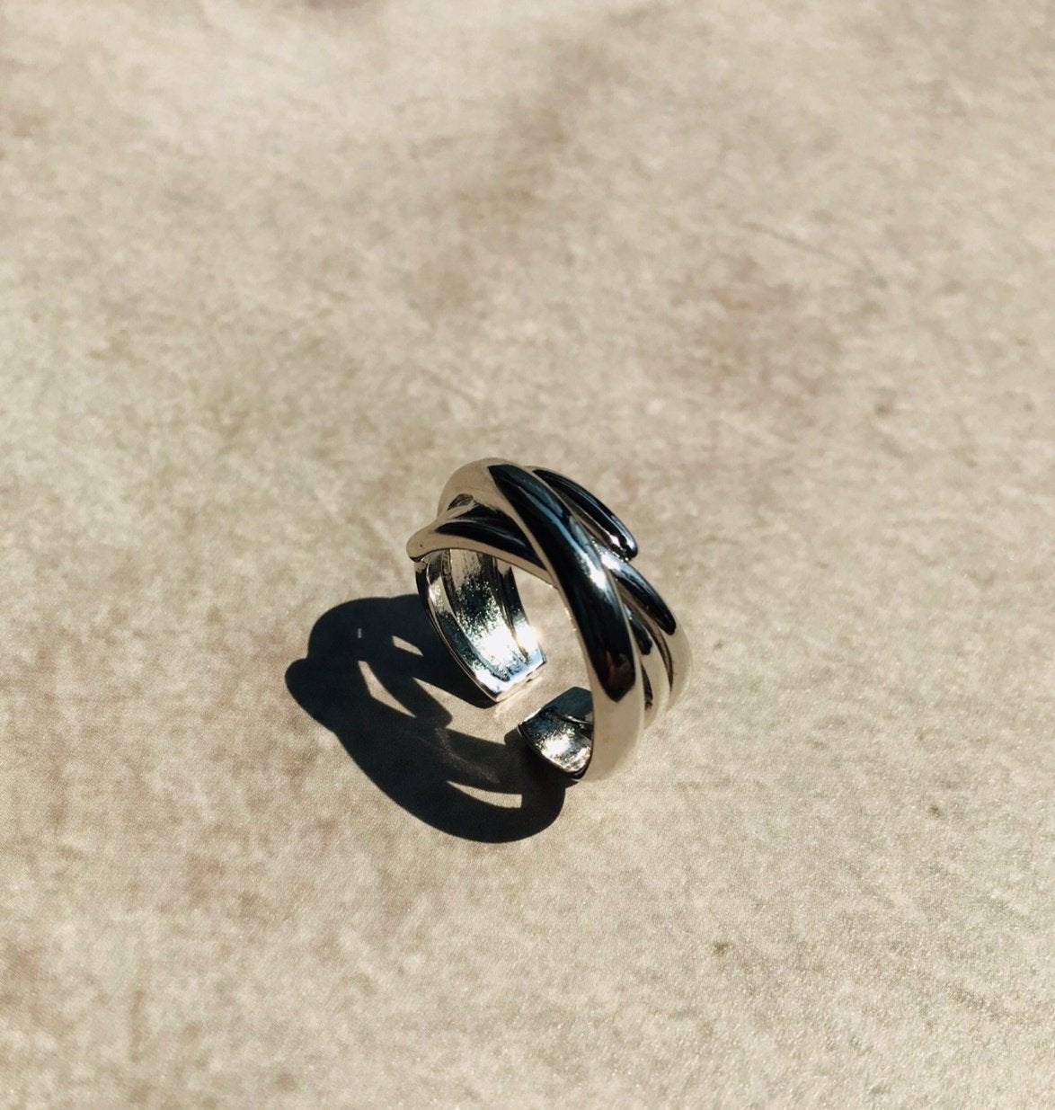 Trio Ring in Silver