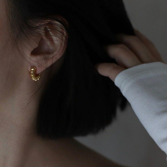 Kash Earrings in Gold