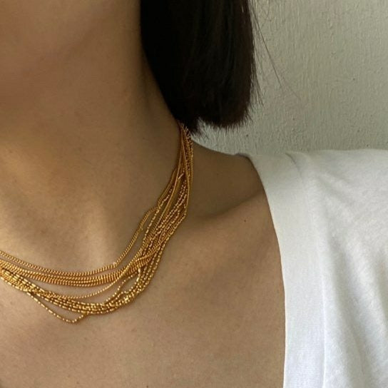 Lolita Necklace in Gold