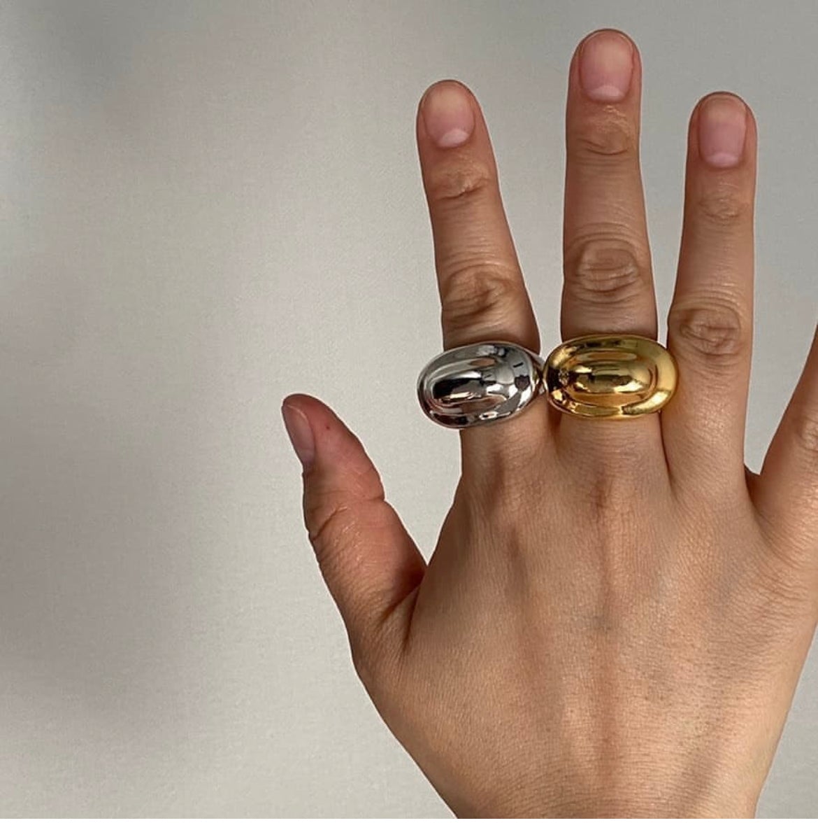 Ingot Ring in Silver