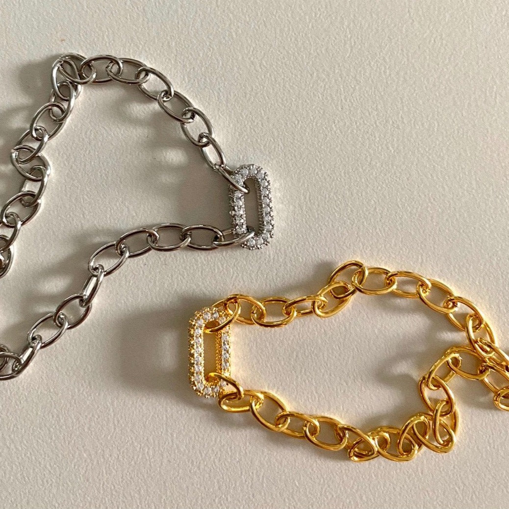 Corrine Bracelet in Silver