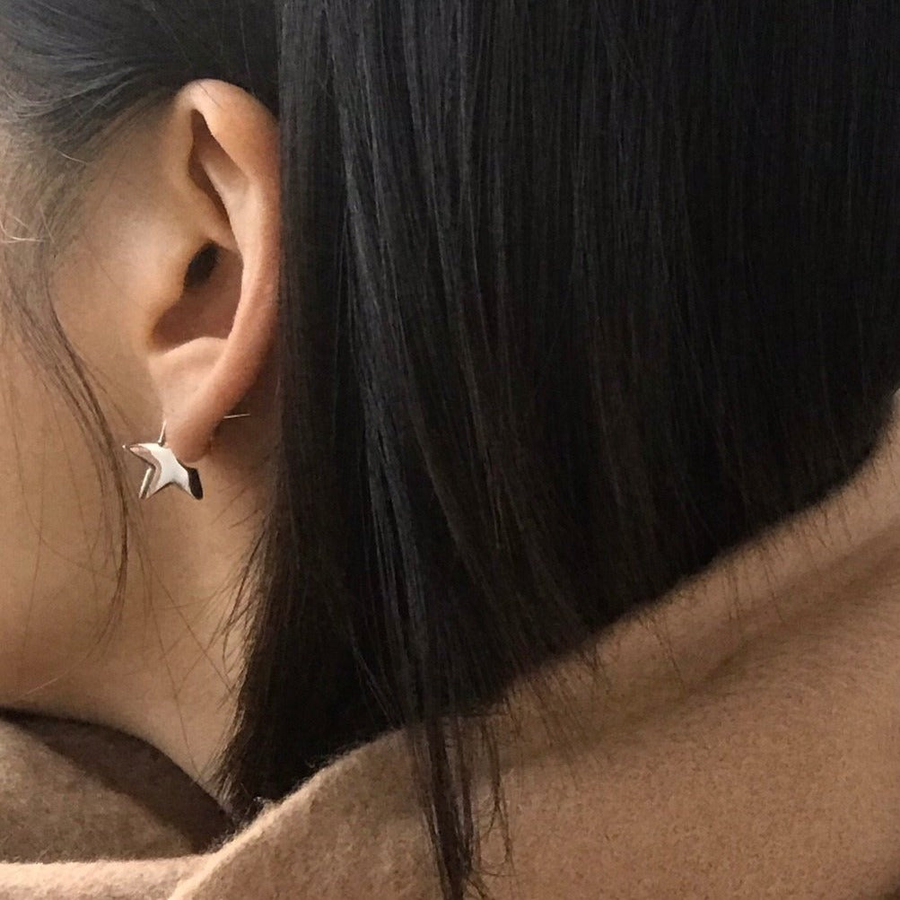 Stella Earrings in Silver