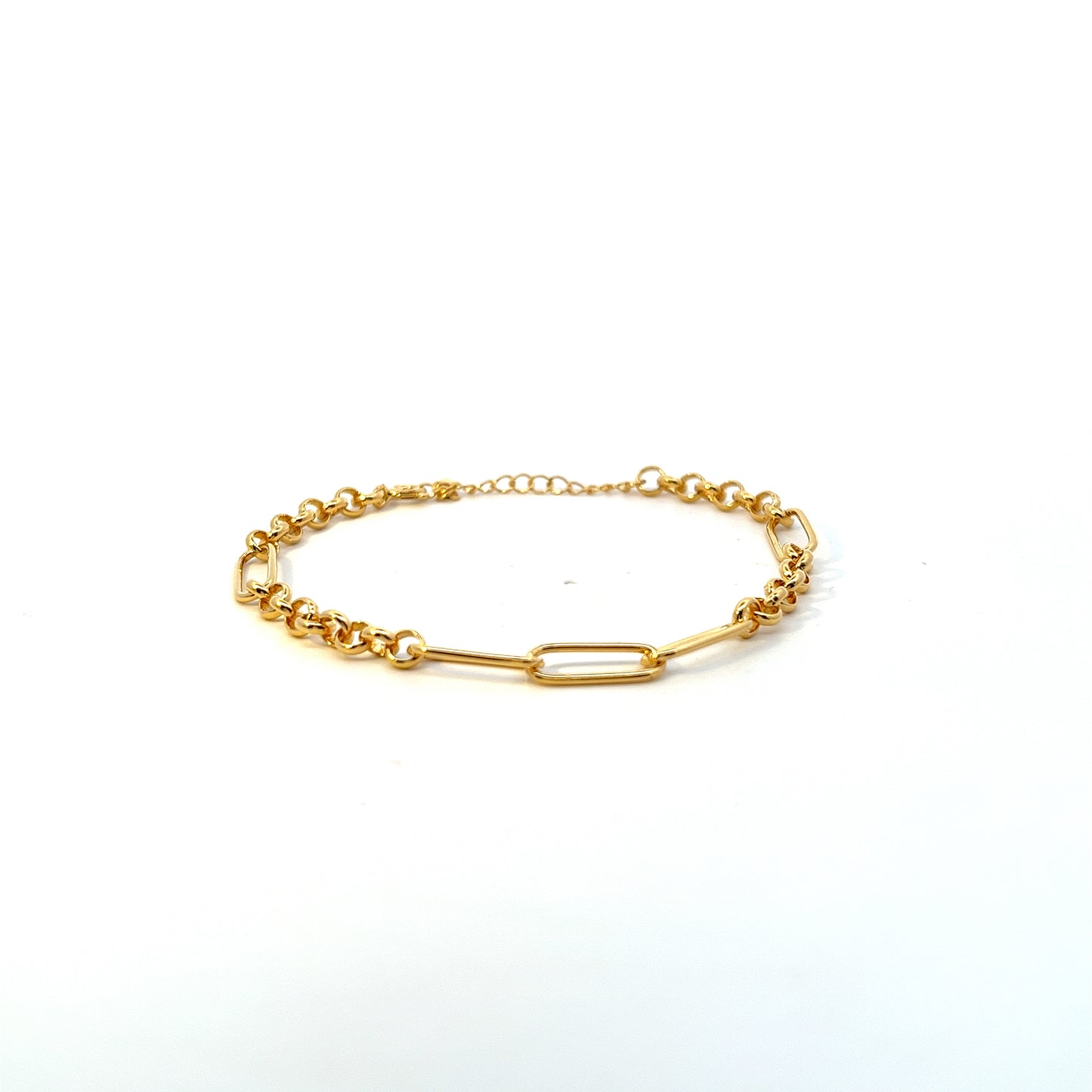 Clips x Belcher Bracelet In Gold