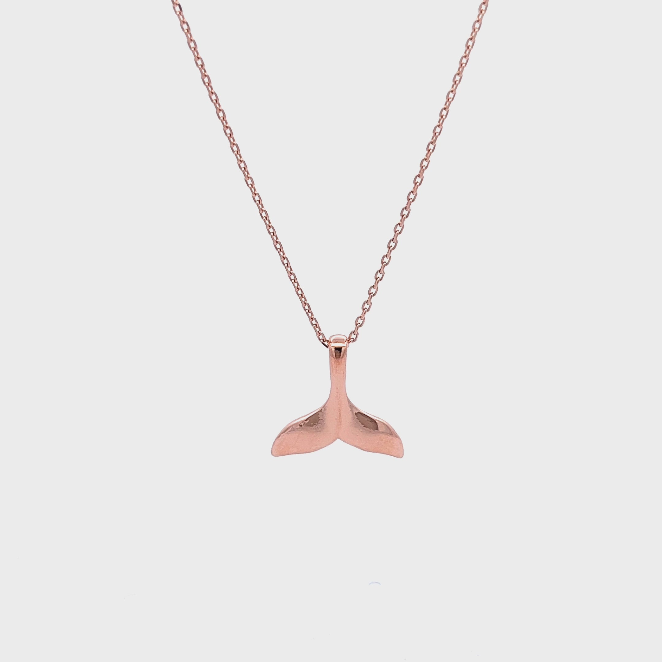 Whale on sale necklace gold