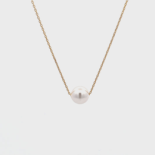 Only Pearl Dos Necklace in Gold