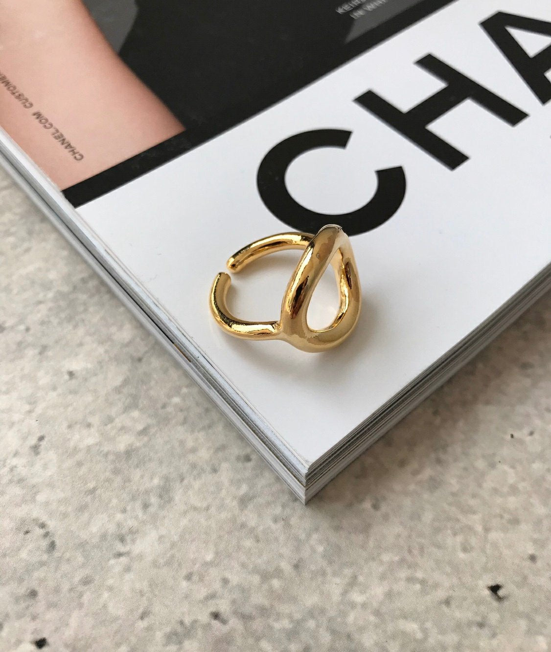 Cercle Ring in Gold