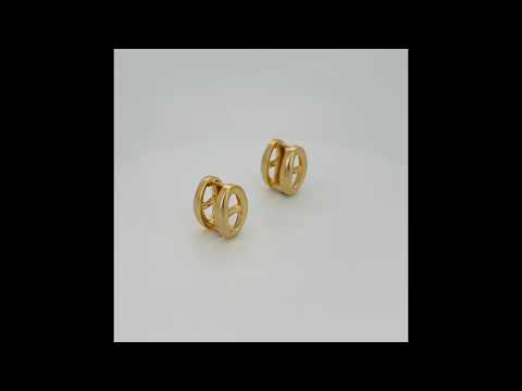 Jessie Clip Earrings in Gold