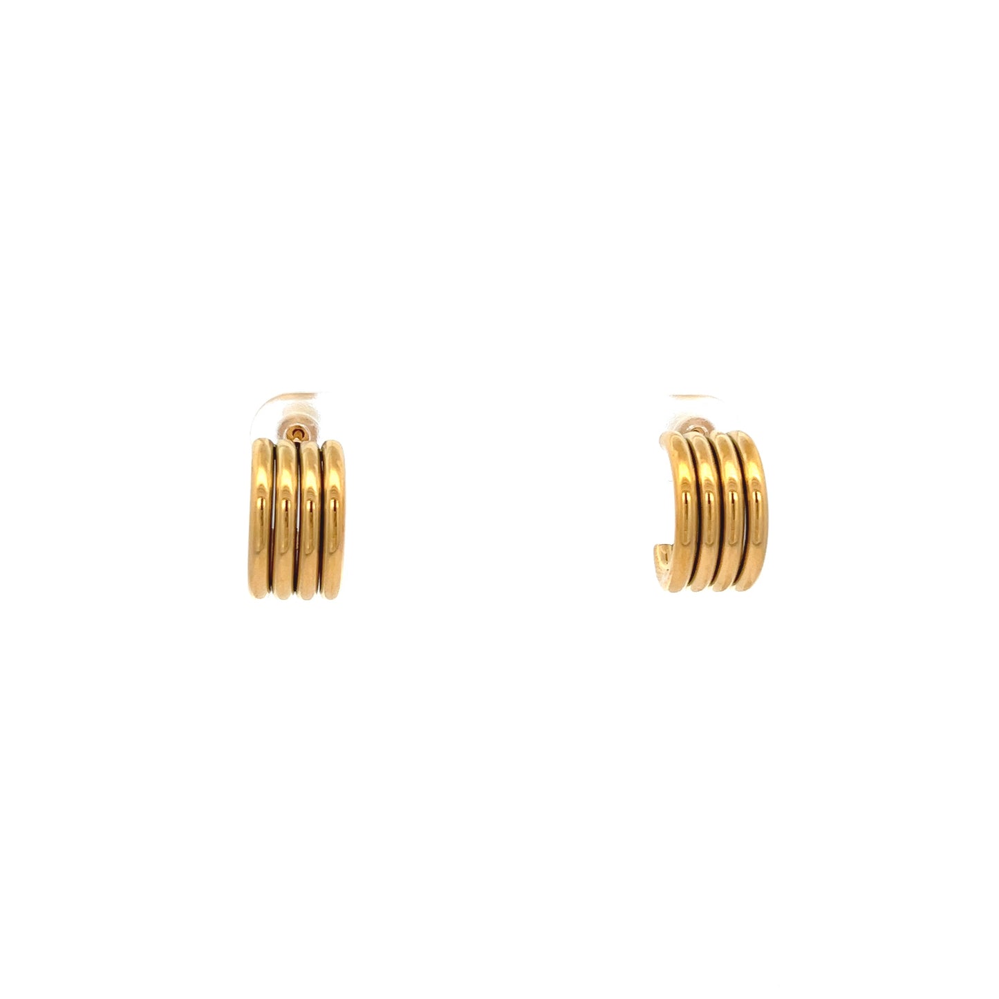 Cleo Dos Earrings Small in Gold