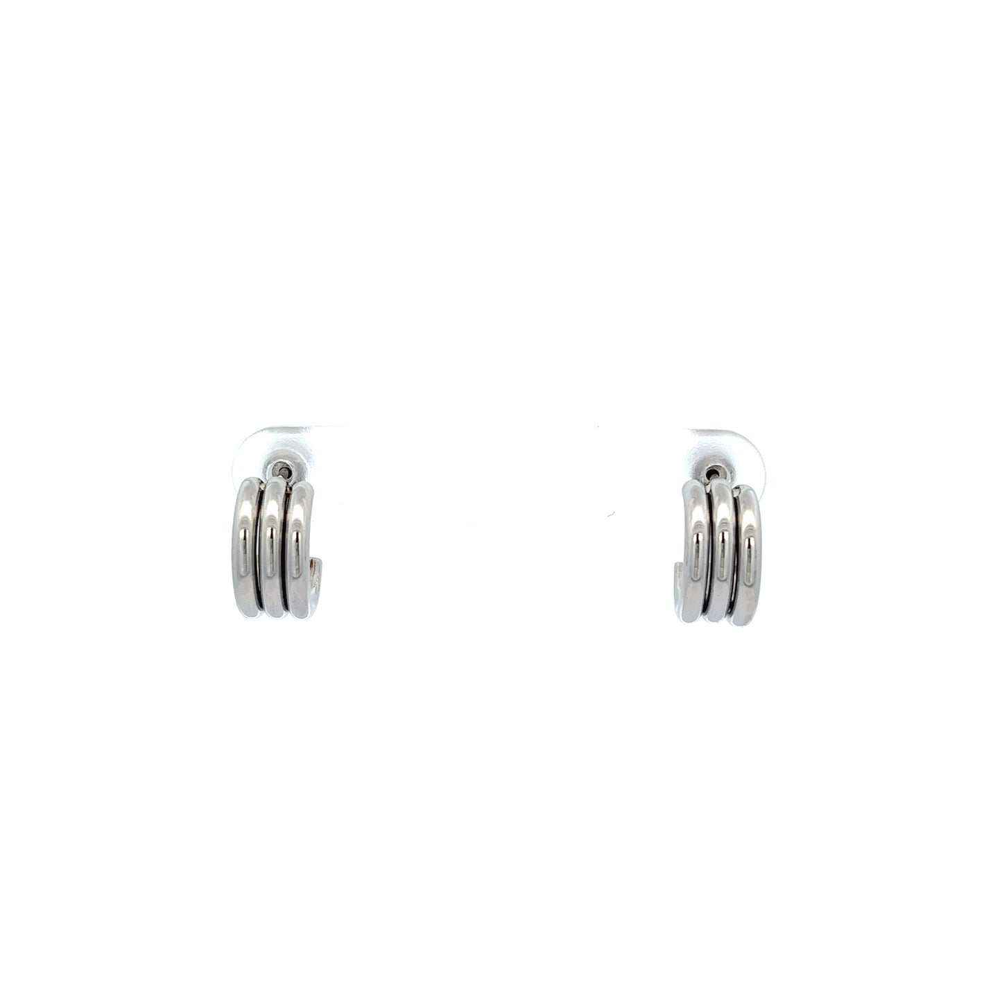 Cleo Dos Earrings Small in Silver