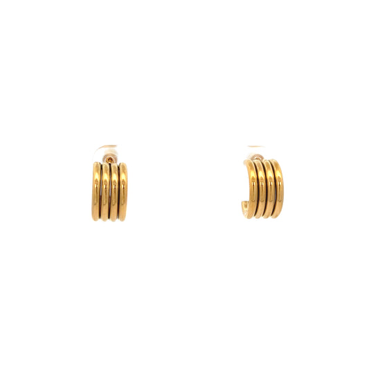 Cleo Dos Earrings Medium in Gold