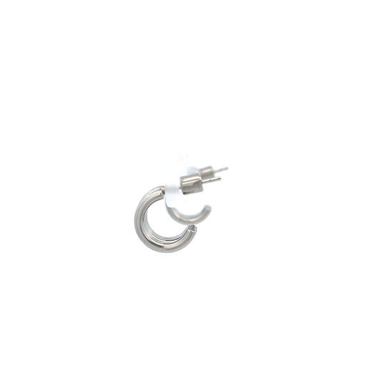 Cleo Dos Earrings Small in Silver
