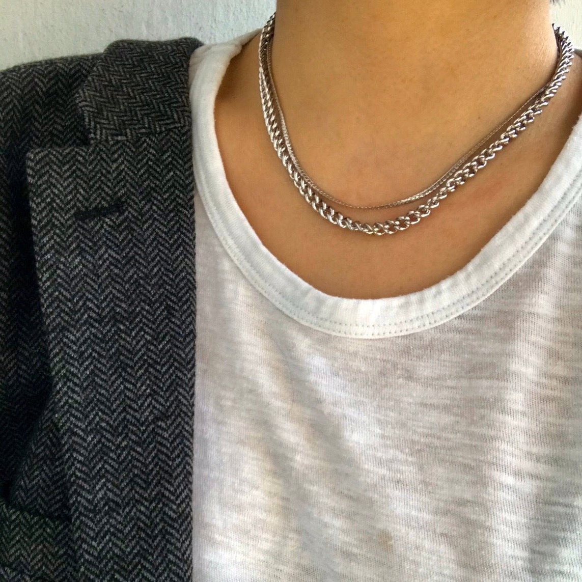 Cara Necklace in Silver