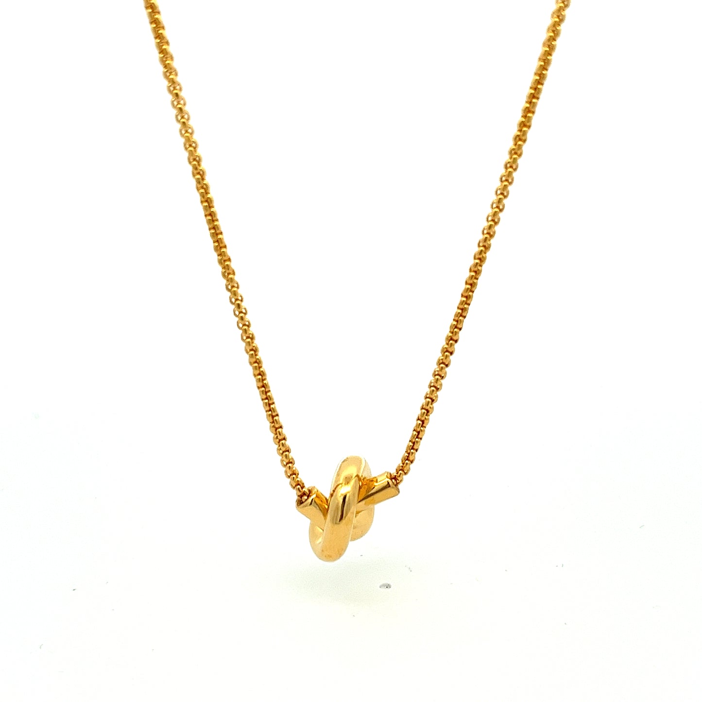 Knot Rore Necklace in Gold