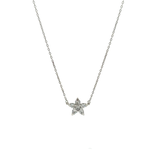 Star Bright Necklace in Silver