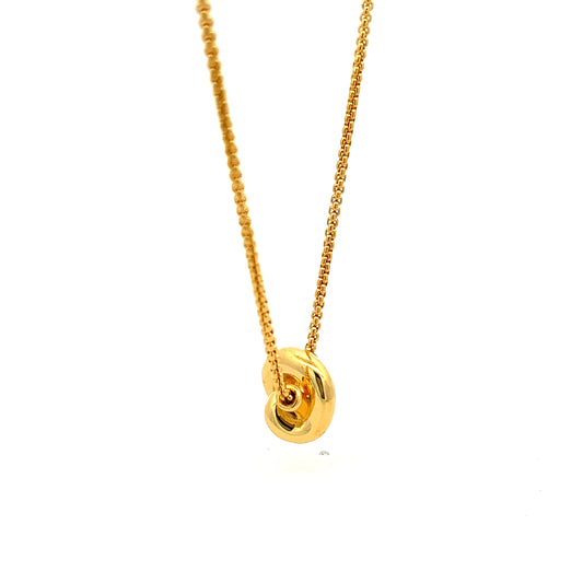 Knot Rore Necklace in Gold