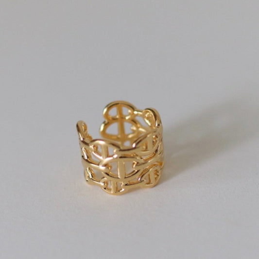 Jessie Stack Ring in Gold