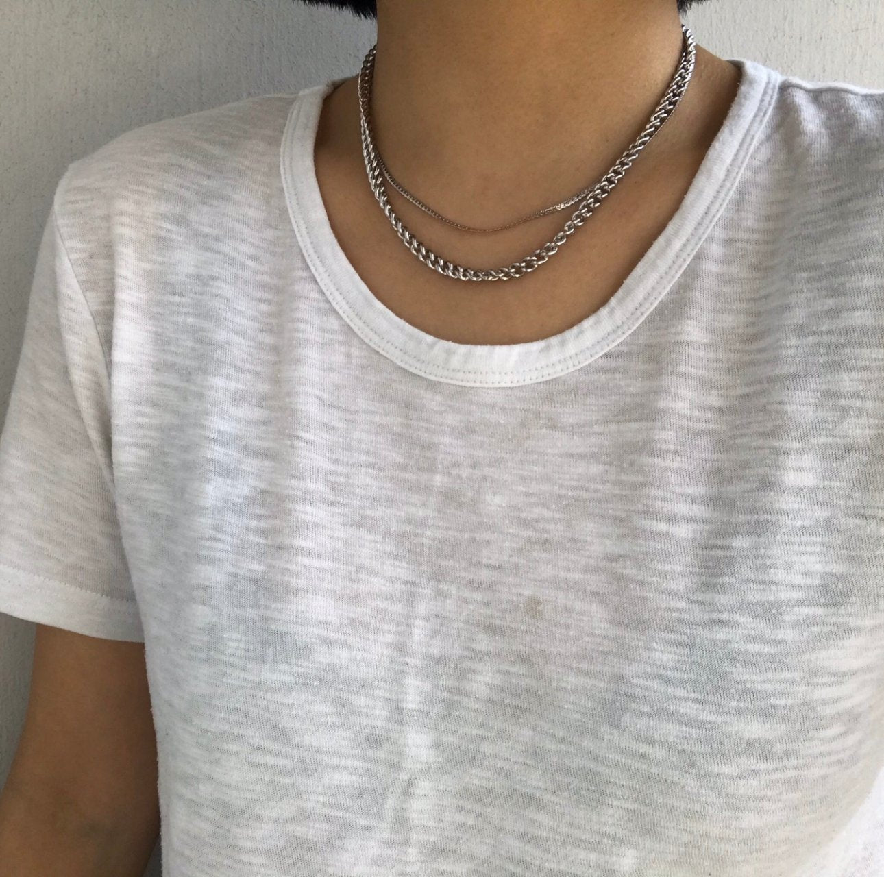 Cara Necklace in Silver