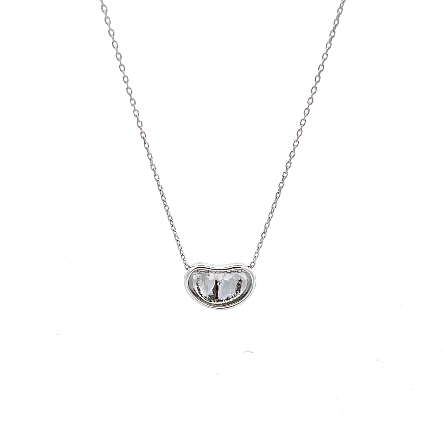 Peaberry Necklace in Silver