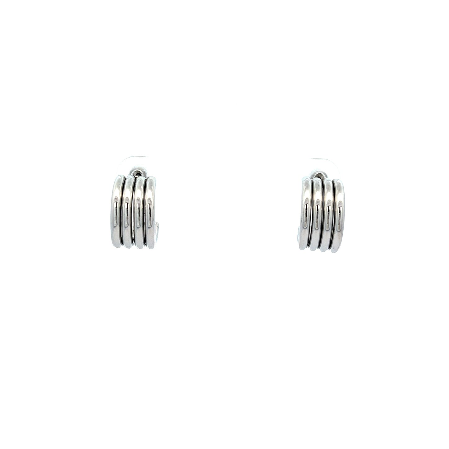 Cleo Dos Earrings Medium in Silver