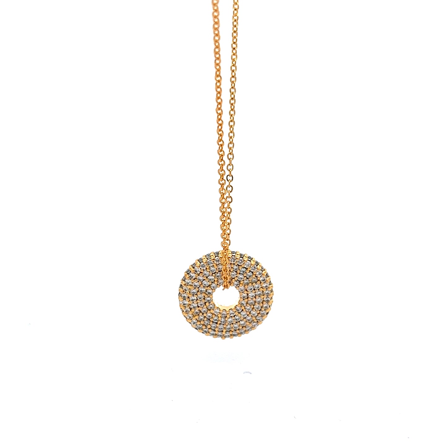 I Want To Disco Onyx Necklace in Gold