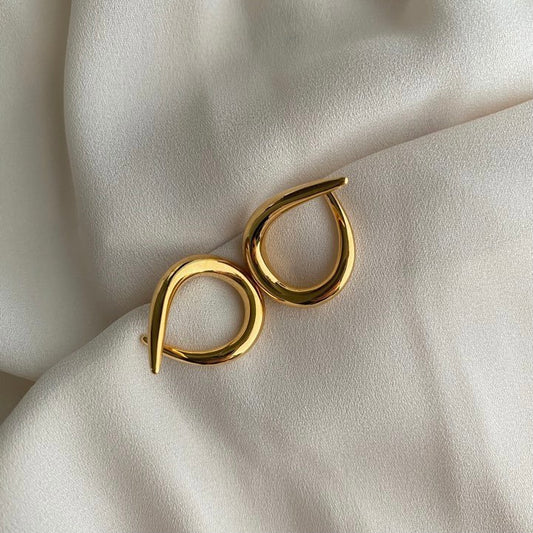 Oz Earrings in Gold