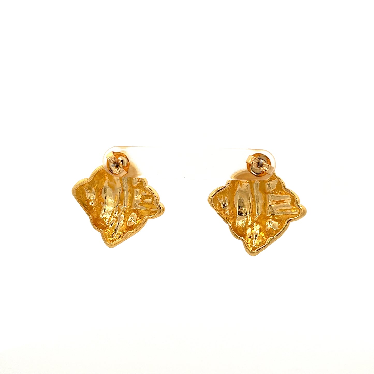 Vintage Coussin Earrings in Gold