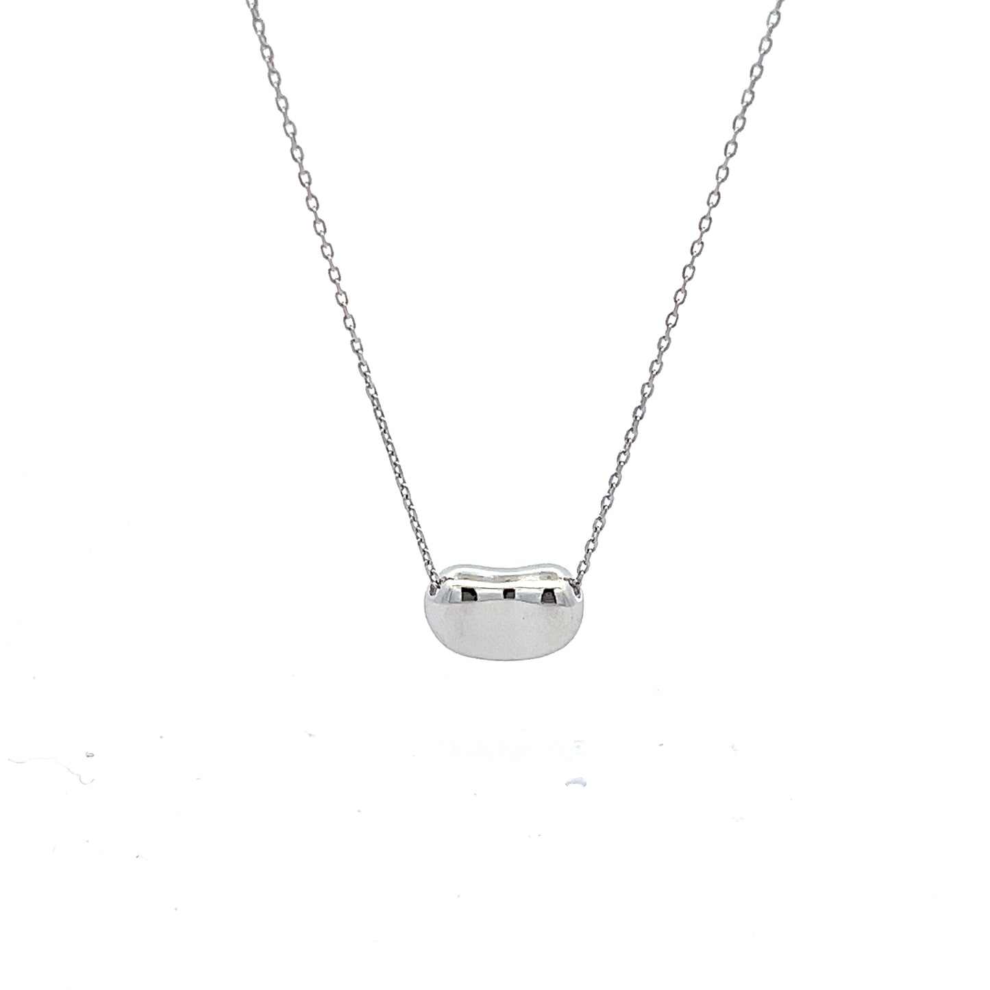 Peaberry Necklace in Silver