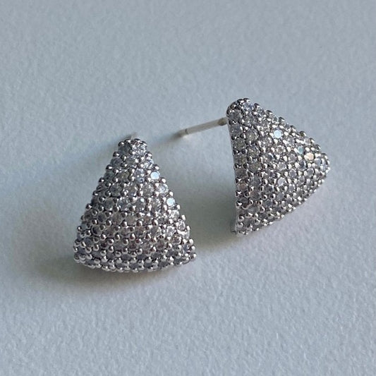 Claire Earrings in Silver