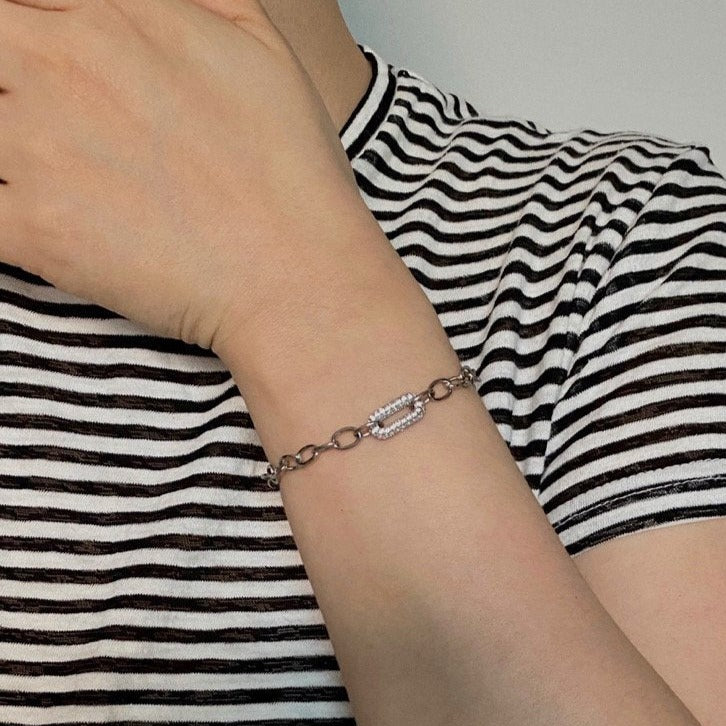 Corrine Bracelet in Silver